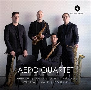 Aero Quartet - Pieces For Saxophone Quartet in der Gruppe Externt_Lager / Naxoslager bei Bengans Skivbutik AB (4309277)