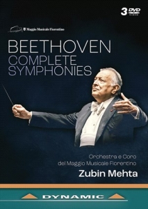 Beethoven Ludwig Van - Complete Symphonies (3Dvd) in der Gruppe Externt_Lager / Naxoslager bei Bengans Skivbutik AB (4309319)