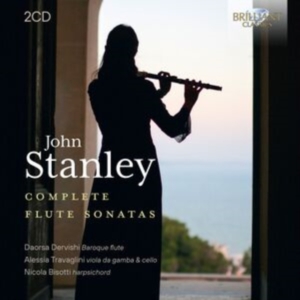 Stanley John - Complete Flute Sonatas in der Gruppe CD bei Bengans Skivbutik AB (4309334)