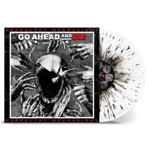 Go Ahead And Die - Unhealthy Mechanisms (White, B in der Gruppe VINYL / Hårdrock bei Bengans Skivbutik AB (4309758)