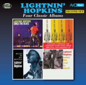 Lightnin Hopkins - Four classic albums in der Gruppe Övrigt /  bei Bengans Skivbutik AB (4310018)