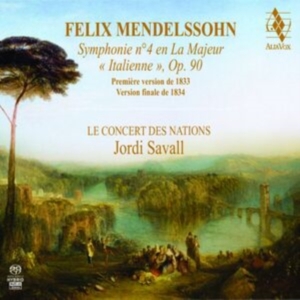 Mendelssohn Felix - Symphony No. 4 (Italian) in der Gruppe MUSIK / SACD / Klassiskt bei Bengans Skivbutik AB (4310116)