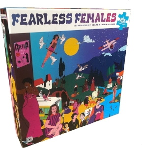 Fearless Females: A 1000 Piece Jigsaw Pu in der Gruppe CDON - Exporterade Artiklar_Manuellt / Merch_CDON_exporterade bei Bengans Skivbutik AB (4311436)