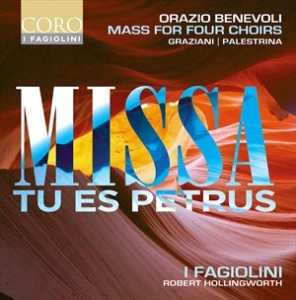 Orazio Benevoli Bonifazio Graziani - Missa Tu Es Petrus in der Gruppe Externt_Lager / Naxoslager bei Bengans Skivbutik AB (4312395)