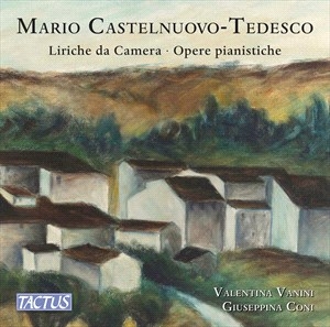 Castelnuovo-Tedesco Mario - Liriche Da Camera Opere Pianistich in der Gruppe Externt_Lager / Naxoslager bei Bengans Skivbutik AB (4312629)