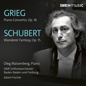 Grieg Edvard Schubert Franz - Oleg Maisenberg Plays Grieg & Schub in der Gruppe CD bei Bengans Skivbutik AB (4312633)