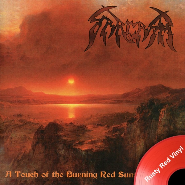 Sarcasm - A Touch Of The Burning Red Sunset ( in der Gruppe VINYL / Hårdrock bei Bengans Skivbutik AB (4313006)