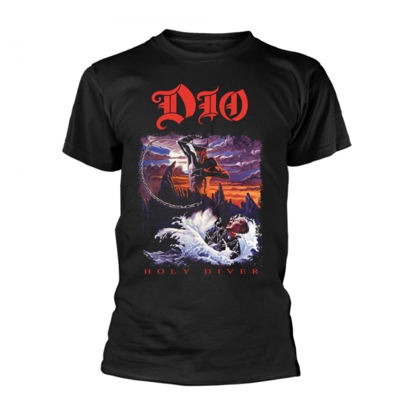 Dio - T/S Holy Diver (Xl) in der Gruppe MERCHANDISE / T-shirt / Heavy Metal bei Bengans Skivbutik AB (4313149)