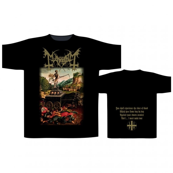 Mayhem - T/S River Of Blood (L) in der Gruppe MERCH / Kleidung / T-Shirts bei Bengans Skivbutik AB (4313273)