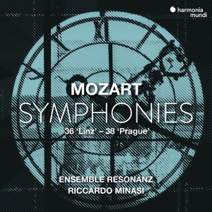 Ensemble Resonanz - Mozart Sinfonien 36 (Linzer) & 38 (Prager) in der Gruppe CD bei Bengans Skivbutik AB (4313317)