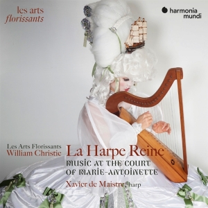 Les Arts Florissants - La Harpe Reine (Music At The Court Of Marie-Antoinette) in der Gruppe CD bei Bengans Skivbutik AB (4313319)