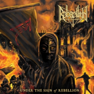 Rebaelliun - Under The Sign Of Rebellion (Splatt in der Gruppe VINYL / Hårdrock bei Bengans Skivbutik AB (4313385)