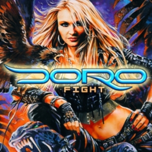 Doro - Fight (Curacao Vinyl Lp) in der Gruppe VINYL / Hårdrock bei Bengans Skivbutik AB (4313398)