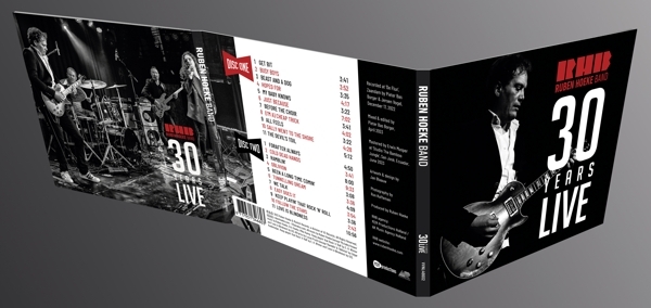 Hoeke Ruben -Band- - Thirty Years Live in der Gruppe CD / Rock bei Bengans Skivbutik AB (4313418)