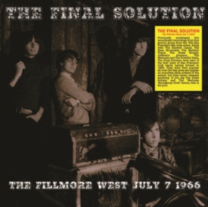 Final Solution - The Fillmore West July 7 1966 in der Gruppe VINYL / Pop-Rock bei Bengans Skivbutik AB (4314312)