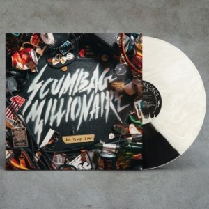 Scumbag Millionaire - All Time Low (Half Black/White Viny in der Gruppe VINYL / Rock bei Bengans Skivbutik AB (4314319)