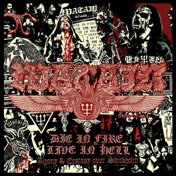 Watain - Die In Fire - Live In Hell in der Gruppe CD / Hårdrock/ Heavy metal bei Bengans Skivbutik AB (4314368)