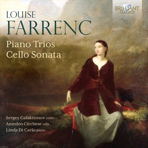 Farrenc Louise - Piano Trios Cello Sonata in der Gruppe Externt_Lager / Naxoslager bei Bengans Skivbutik AB (4314582)
