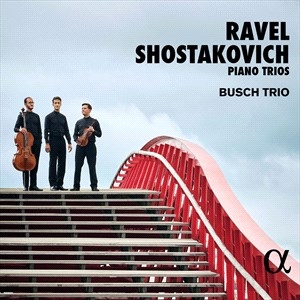 Ravel Maurice Shostakovich Dmitr - Ravel & Shostakovich: Piano Trios in der Gruppe Externt_Lager / Naxoslager bei Bengans Skivbutik AB (4314599)
