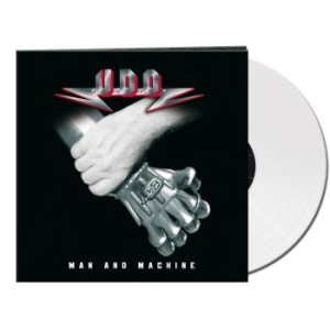 U.D.O. - Man And Machine (White Vinyl Lp) in der Gruppe VINYL / Hårdrock bei Bengans Skivbutik AB (4314779)