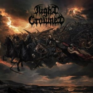 Night Crowned - Tales (Red Marbled Vinyl Lp) in der Gruppe VINYL / Hårdrock bei Bengans Skivbutik AB (4314782)