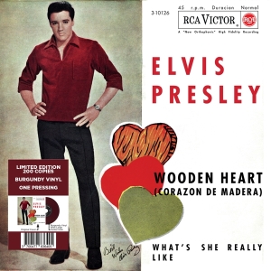 Elvis Presley - Wooden Heart in der Gruppe VINYL / Pop-Rock bei Bengans Skivbutik AB (4315482)