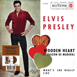 Elvis Presley - Wooden Heart in der Gruppe VINYL / Pop-Rock bei Bengans Skivbutik AB (4315483)