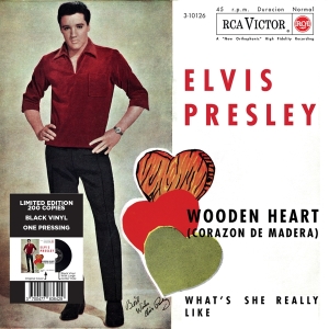 Elvis Presley - Wooden Heart in der Gruppe VINYL / Pop-Rock bei Bengans Skivbutik AB (4315484)