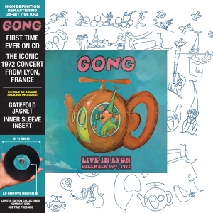 Gong - Live In Lyon 1972 in der Gruppe CD / Pop-Rock bei Bengans Skivbutik AB (4315490)