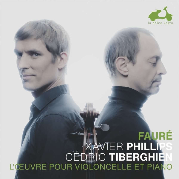 Phillips Xavier Tiberghien Cédri - Fauré: Works For Cello And Piano in der Gruppe CD / Klassiskt bei Bengans Skivbutik AB (4315619)