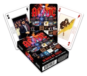 Ac/Dc - In Rock We Trust Playing Cards in der Gruppe MERCHANDISE / Gesellschaftsspiele / Heavy Metal bei Bengans Skivbutik AB (4315905)