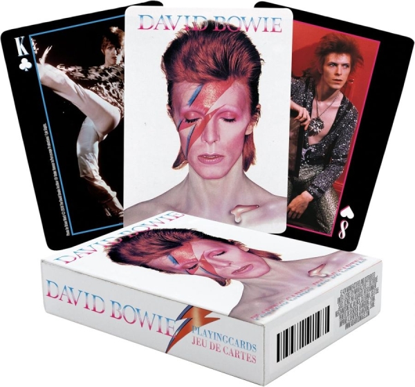Bowie David - Playing Cards (6.5 Cm X 1.75 Cm X 9 in der Gruppe MERCHANDISE / Gesellschaftsspiele /  /  bei Bengans Skivbutik AB (4315906)