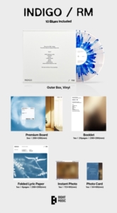 RM - Indigo (LP) in der Gruppe Minishops / K-Pop Minishops / BTS bei Bengans Skivbutik AB (4318381)