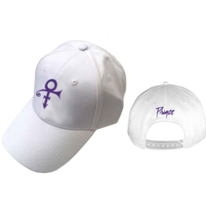 Prince - Purple Symbol Wht Baseball C in der Gruppe MERCHANDISE / Accessoarer / RnB-Soul bei Bengans Skivbutik AB (4321881)