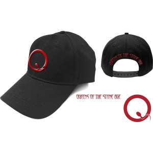 Queens Of The Stone Age - Q Logo Bl Baseball C in der Gruppe MERCHANDISE / Accessoarer / Pop-Rock bei Bengans Skivbutik AB (4321908)