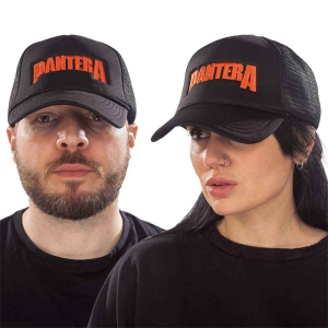 Pantera - Logo Bl Mesh-Back C in der Gruppe MERCHANDISE / Merch / Hårdrock bei Bengans Skivbutik AB (4321913)