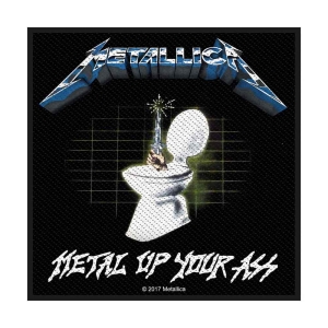 Metallica - Metal Up Your Ass Standard Patch in der Gruppe MERCHANDISE / Merch / Hårdrock bei Bengans Skivbutik AB (4324169)