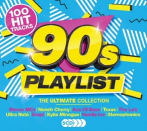 Various artists - Ultimate 90s Playlist (5CD) in der Gruppe Labels /  bei Bengans Skivbutik AB (4324558)