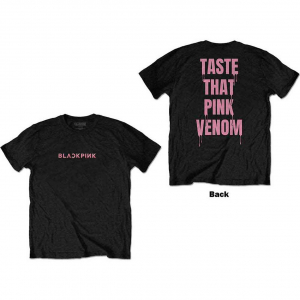 BlackPink - BlackPink Unisex T-Shirt: Taste That (Ba in der Gruppe BW-T-shirts bei Bengans Skivbutik AB (4331288r)