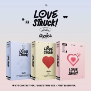 Kep1er - 4th Mini (LOVESTRUCK!) (FIRST BLUSH ver. in der Gruppe Minishops / K-Pop Minishops / Kep1er bei Bengans Skivbutik AB (4342621)