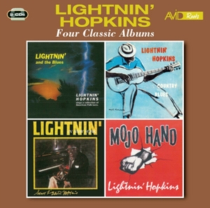 Lightnin Hopkins - Four classic albums in der Gruppe Övrigt /  bei Bengans Skivbutik AB (4345322)