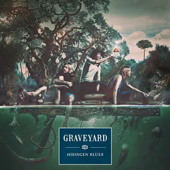 Graveyard - Hisingen Blues (Opaque marnle vinyl) US in der Gruppe Övrigt /  bei Bengans Skivbutik AB (4356096)