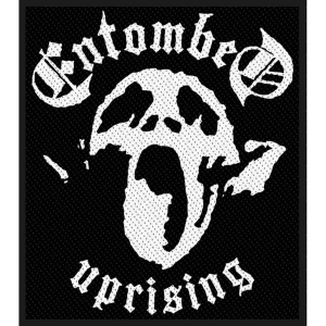 Entombed - Uprising Standard Patch in der Gruppe MERCHANDISE / Merch / Hårdrock bei Bengans Skivbutik AB (4359323)