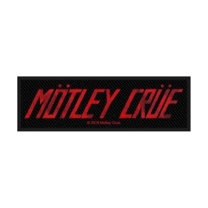 Motley Crue - Logo Standard Patch in der Gruppe MERCHANDISE / Merch / Hårdrock bei Bengans Skivbutik AB (4359344)