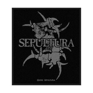 Sepultura - Logo Standard Patch in der Gruppe MERCHANDISE / Merch / Hårdrock bei Bengans Skivbutik AB (4359379)