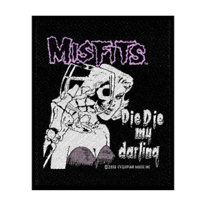Misfits - Die Die My Darling Standard Patch in der Gruppe MERCHANDISE / Merch / Punk bei Bengans Skivbutik AB (4359380)
