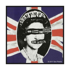 Sex Pistols - God Save The Queen Retail Packaged Patch in der Gruppe MERCHANDISE / Merch / Punk bei Bengans Skivbutik AB (4359389)