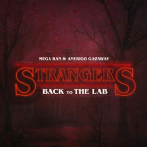 MEGA RAN AND AMERIGO - Strangers (Red/Black Splatter Vinyl) in der Gruppe Labels /  bei Bengans Skivbutik AB (4365192)