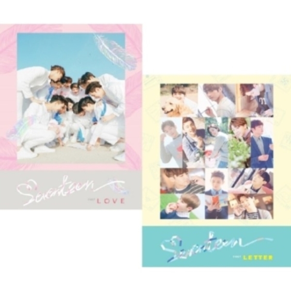 Seventeen - Vol.1 (LOVE&LETTER) (Random Ver.) in der Gruppe CD / K-Pop bei Bengans Skivbutik AB (4378370)