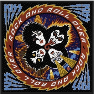 Kiss - Rock N Roll Over Standard Patch in der Gruppe MERCHANDISE / Merch / Hårdrock bei Bengans Skivbutik AB (4379232)